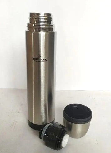 Термос Bohmann 1000 мл из нержавеющей стали Черный