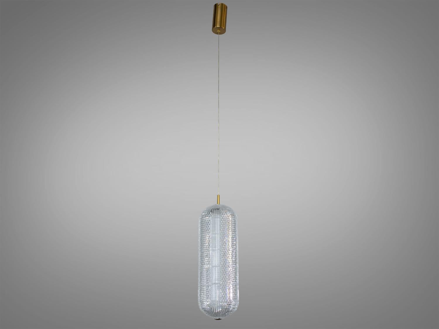 Подвес светодиодный Diasha 14W Золотой (D221204/1 L400)