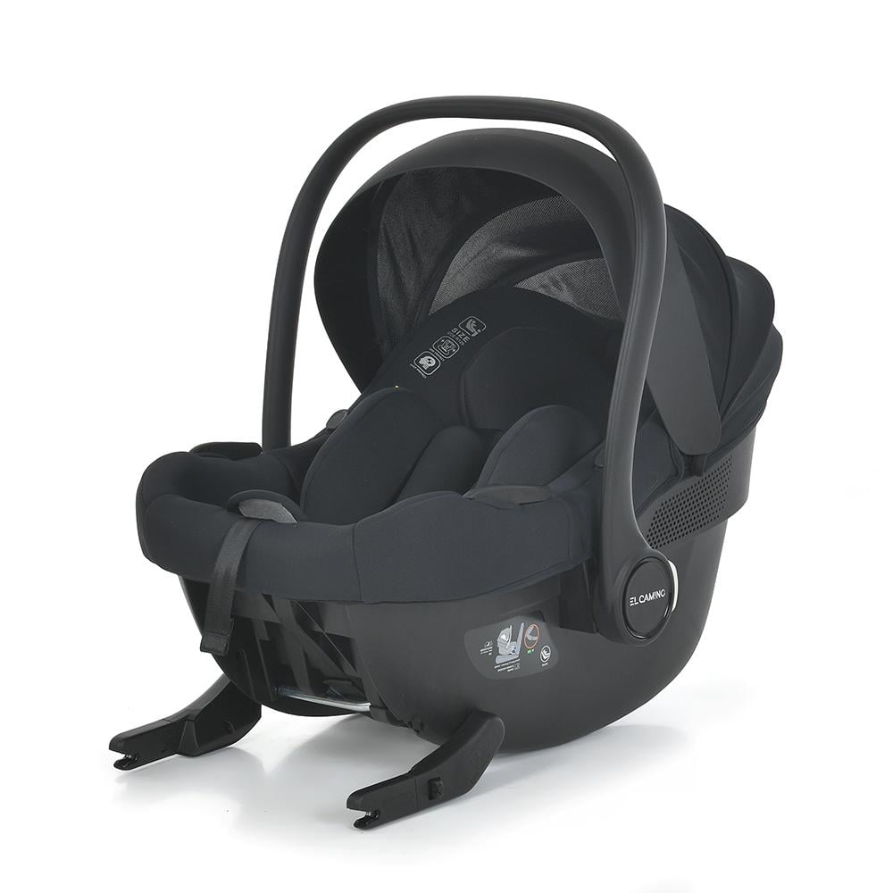Дитяче Автокрісло El Camino i-LOCK ME 1210 Black (38021644)