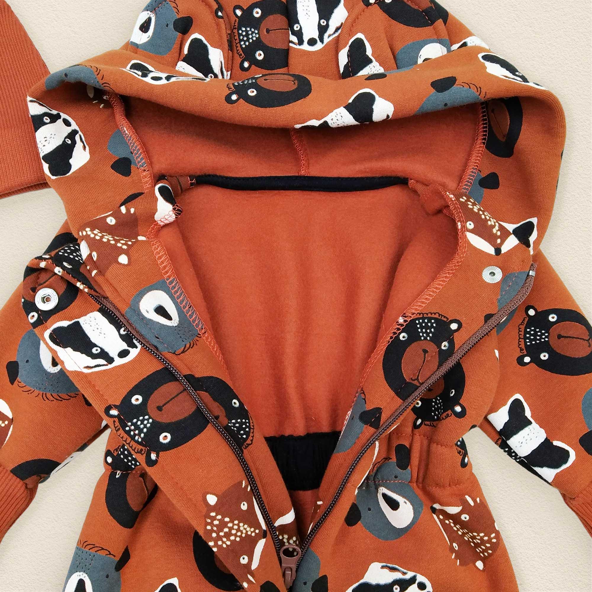 Комбинезон детский Dexter's Fall 2142 92 см Коричневый (d2142-27-1) - фото 4 Комбинезон детский Dexter's Fall 2142 92 см Коричневый (d2142-27-1) - фото 4