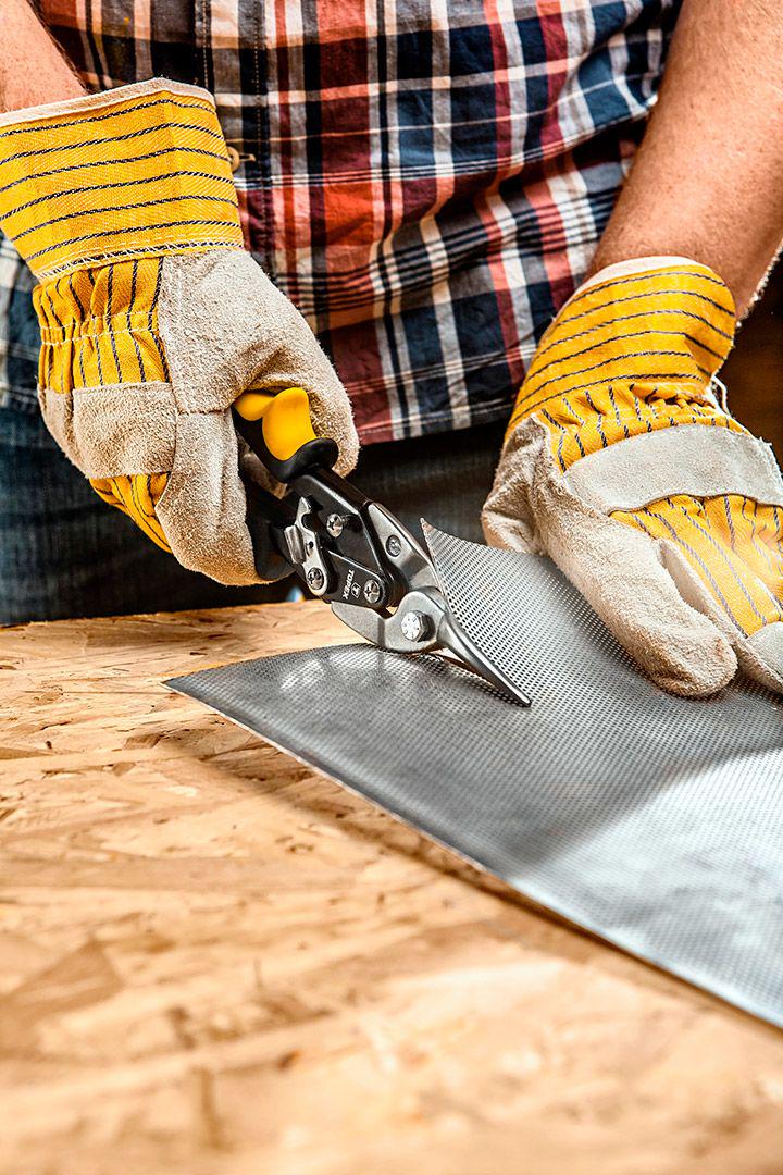 Ножницы по металлу Topex 250 мм прямые (23972) - фото 3