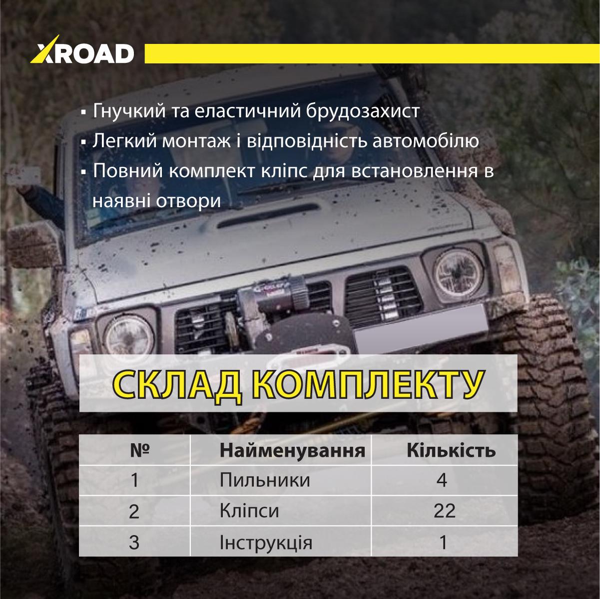 Комплект увеличенных пыльников Xroad для Nissan Patrol Y60 GR GU 1987—1997 64837-01J10/64836-01J00/64836-06J00/64836-01J10/64837-01J00 (XRL-Y60) - фото 3