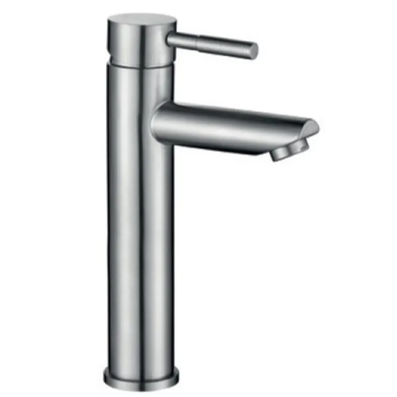 Змішувач для умивальника MIXXUS SUS-001-A-High з нержавіючої сталі (MI6177)