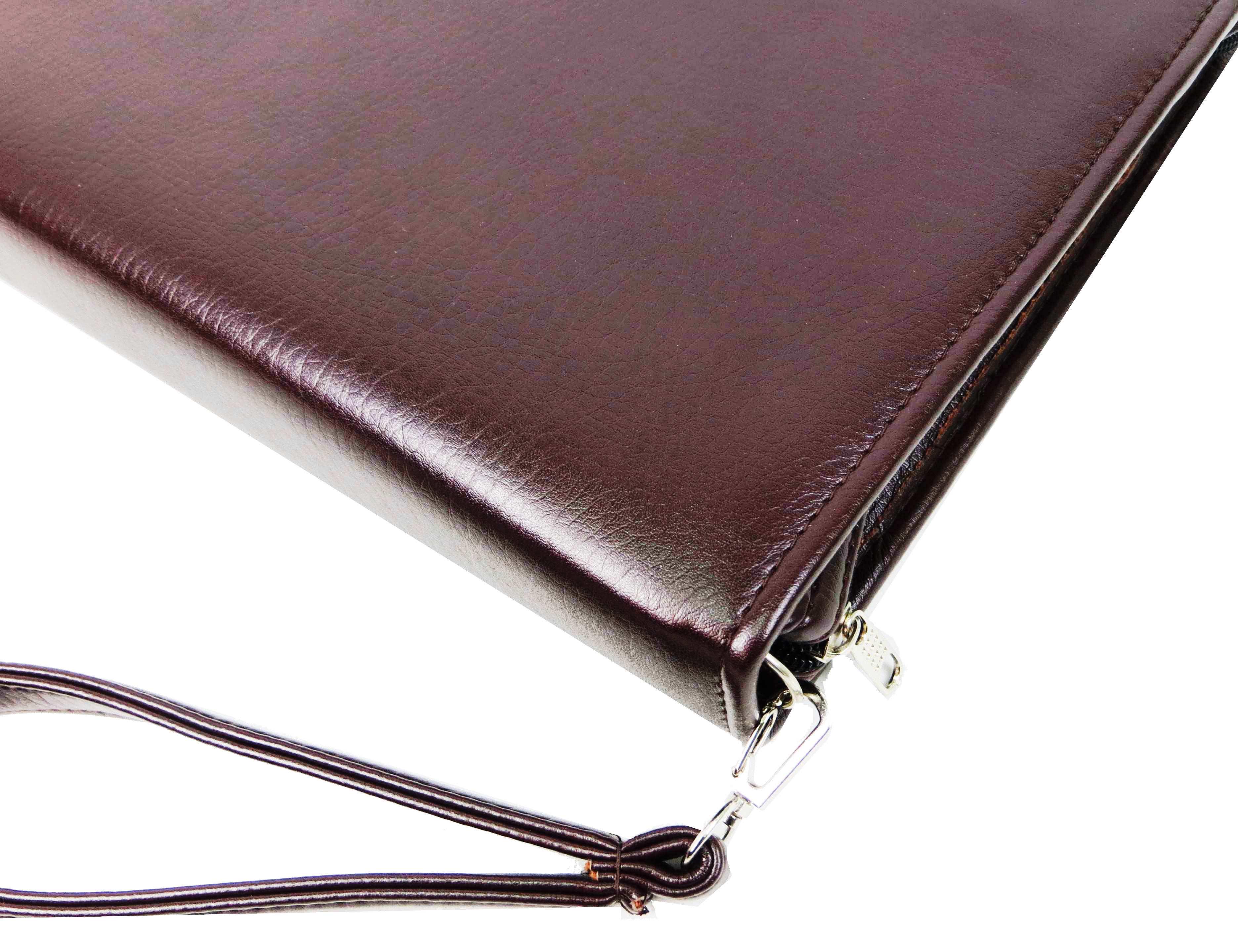 Папка деловая Exclusive для документов из экокожи Бордовый (712000 bordo) - фото 3 Папка деловая Exclusive для документов из экокожи Бордовый (712000 bordo) - фото 3