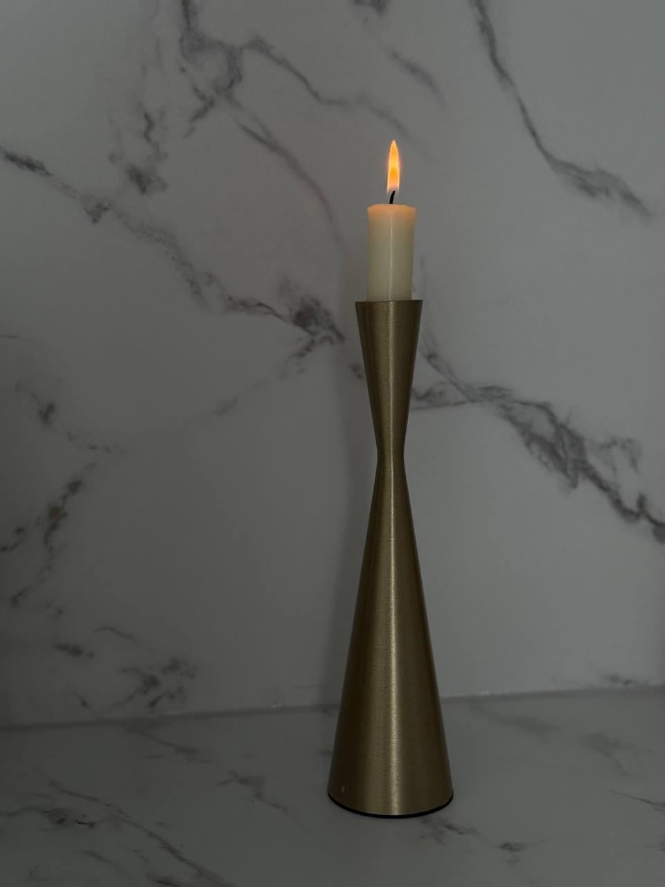 Подсвечник ArtDecor Золотая гармония М 23 см Золотой (9853)