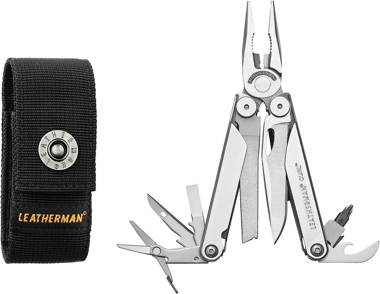 Мультитул Leatherman Curl в чехле Silver (000723) - фото 1