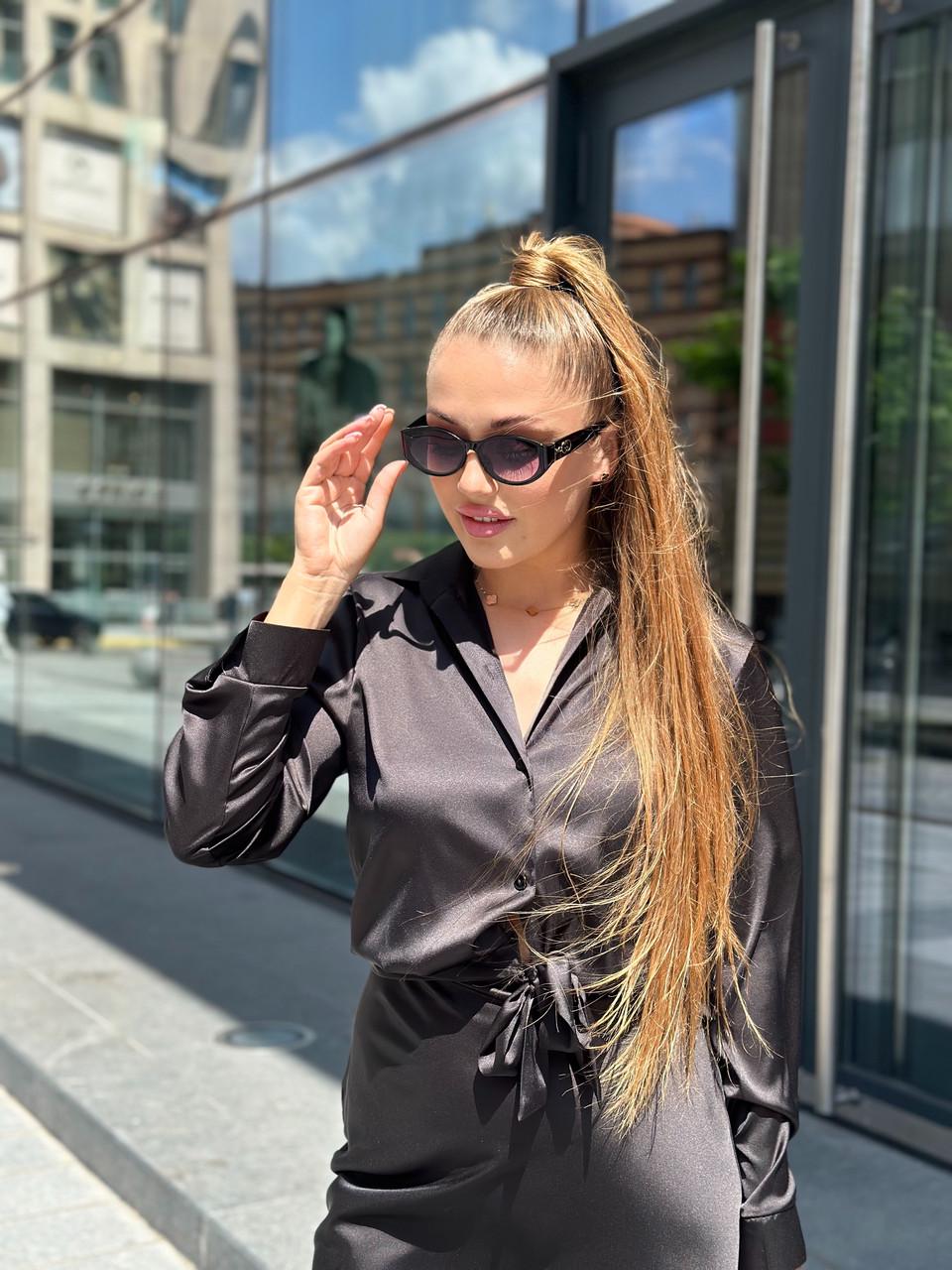 Женская блуза из шелка Армани Черный (2656491026) - фото 2 Женская блуза из шелка Армани Черный (2656491026) - фото 2