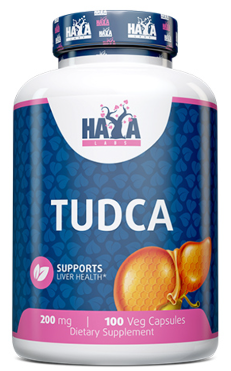 Добавка Тудкая тауроурсодезоксихолевая кислота Haya Labs Tudca 200 мг 100 вегетарианских капсул
