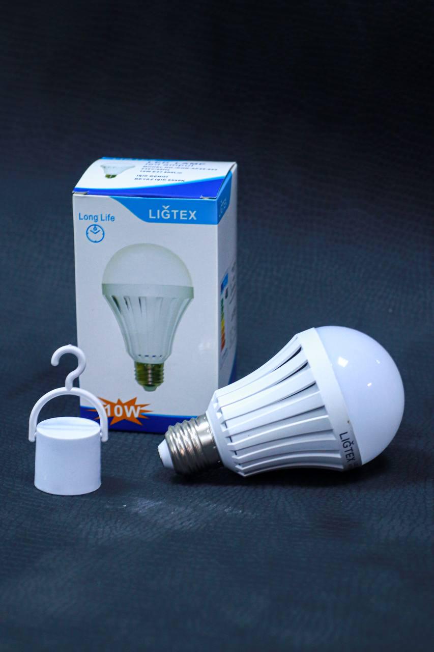 Лампочка аккумуляторная LIGTEX 8223 10 Вт E27 3 часа автономной работы - фото 3 Лампочка аккумуляторная LIGTEX 8223 10 Вт E27 3 часа автономной работы - фото 3