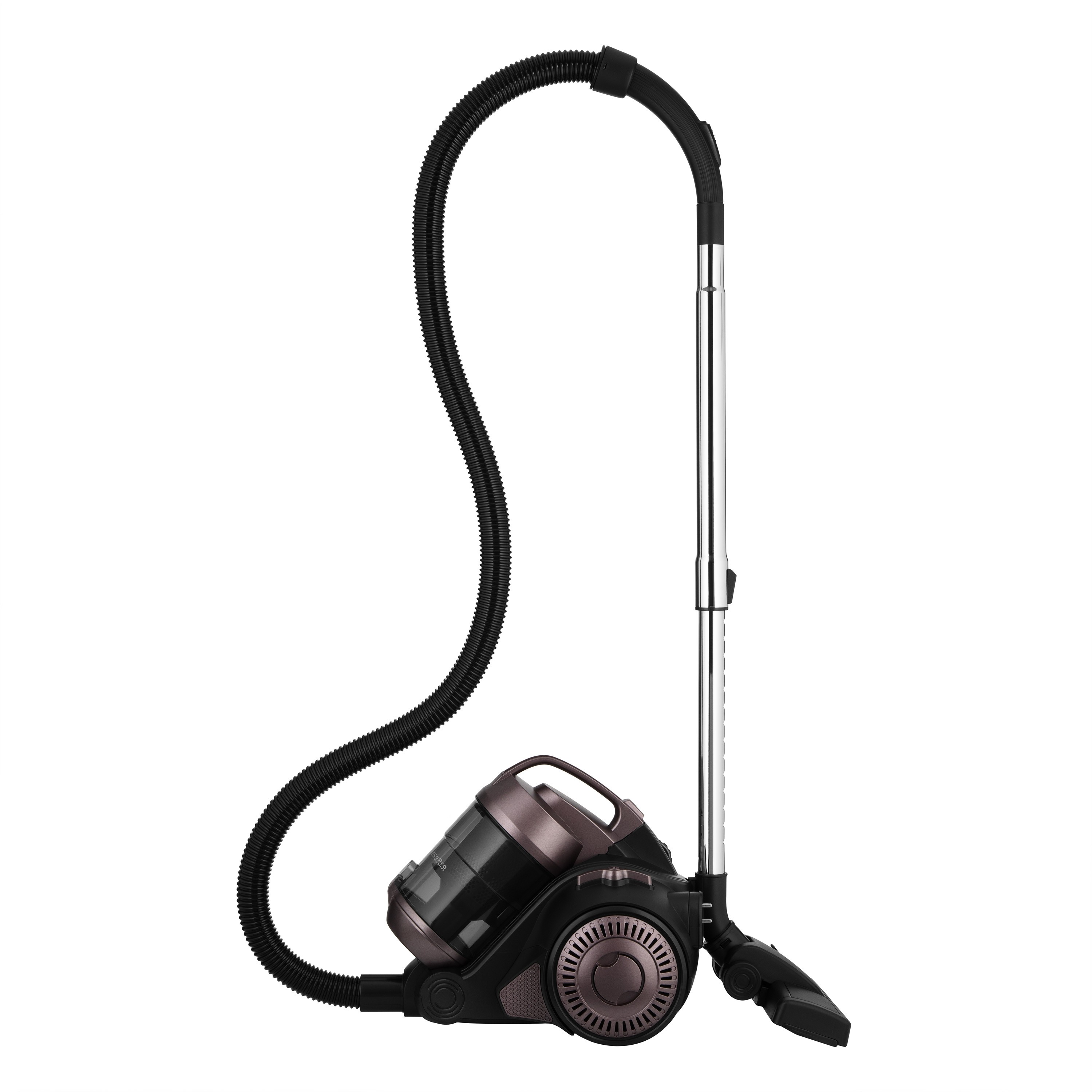 Пылесос контейнерный сетевой с HEPA фильтром для сухой уборки циклонный для пола и мебели 700 Вт 2,5 л Черно-бронзовый (VC-I-C700GB1)