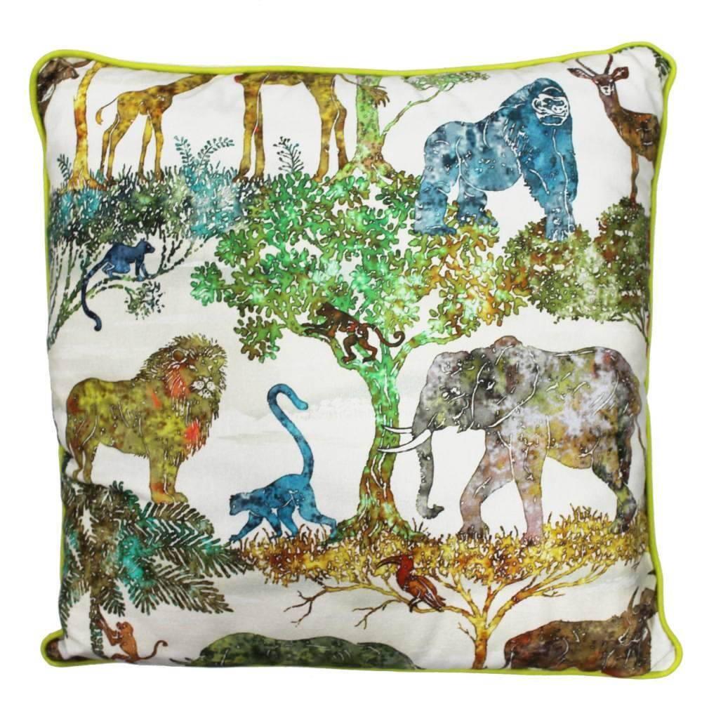 Подушка декоративная Maestro 50x50 см Зеленый/Красный/Синий (000082022)