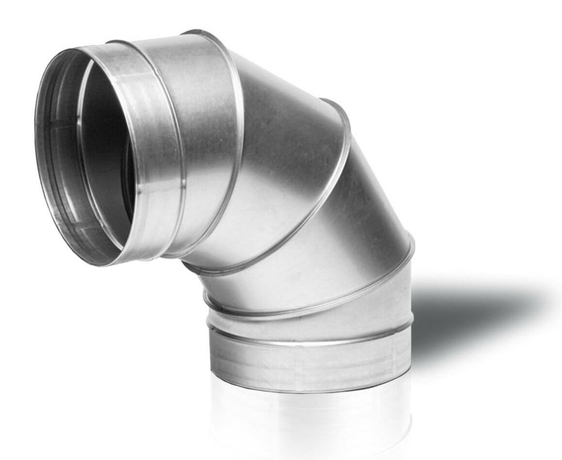 Відвід круглого перерізу d125-90° (211-2)