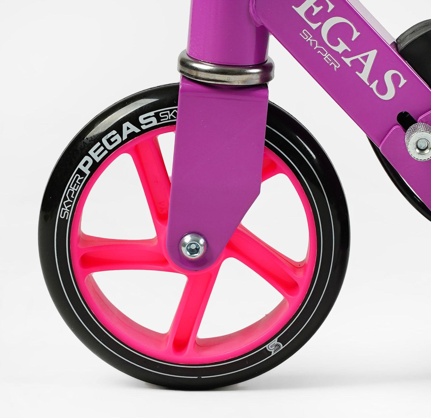 Самокат Skyper Pegas P-03840 с PU колесами 145 мм - фото 3 Самокат Skyper Pegas P-03840 с PU колесами 145 мм - фото 3