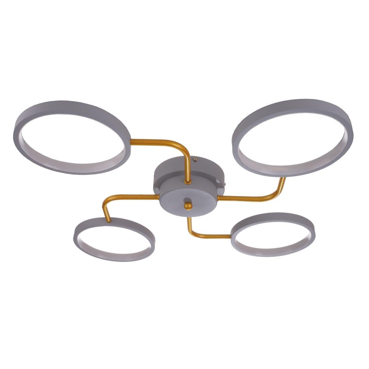 Люстра светодиодная Brille BR-01 640C/4 LED 30 W WW NW CW GY