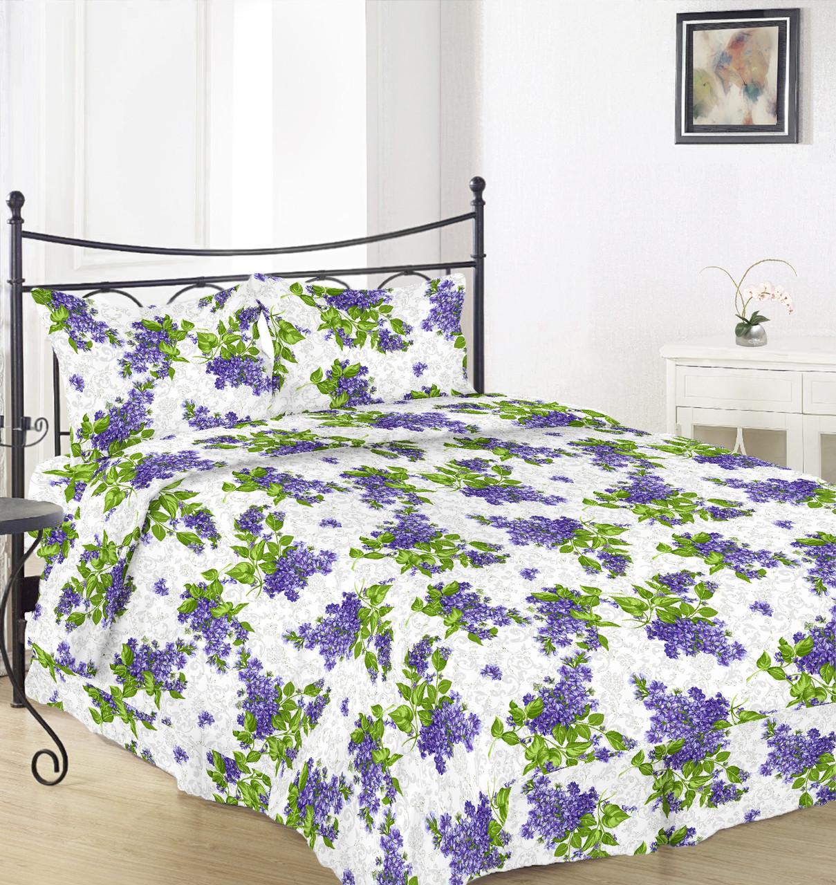 Простынь на резинке Вилена Голд Королевский тюльпан бязь 120х200/25 см