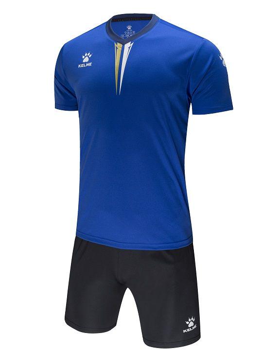 Футбольная форма Kelme Valencia XL Синий/Белый (3891047.409) - фото 1 Футбольная форма Kelme Valencia XL Синий/Белый (3891047.409) - фото 1
