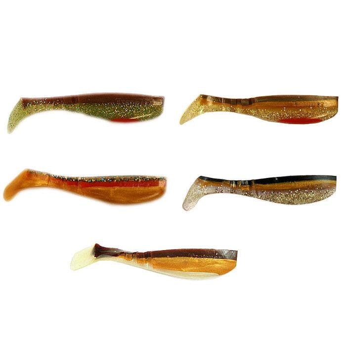 Набір віброхвостів Fox Trapper Assorti №1 силіконових їстівні 10 см 5 шт. (10488)