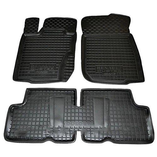 Коврики в салон Avto-Gumm Renault Duster I 10- 4WD Черный (11374)
