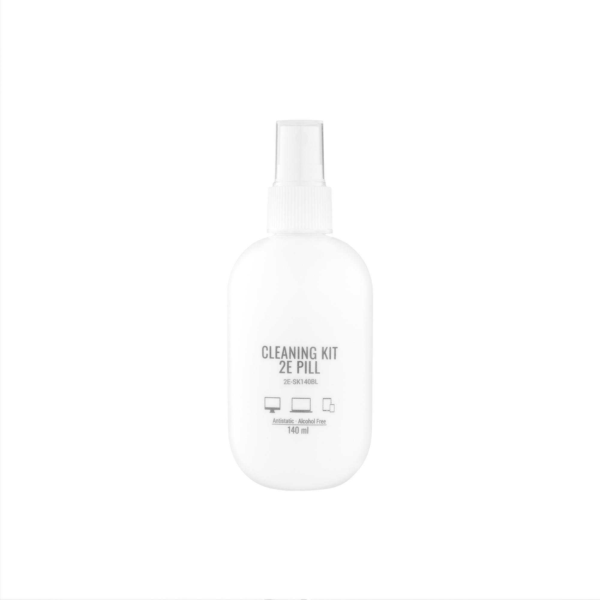 Набор для чистки техники 2E PILL жидкость/салфетка 140 мл Бело-голубой (30471995) - фото 3