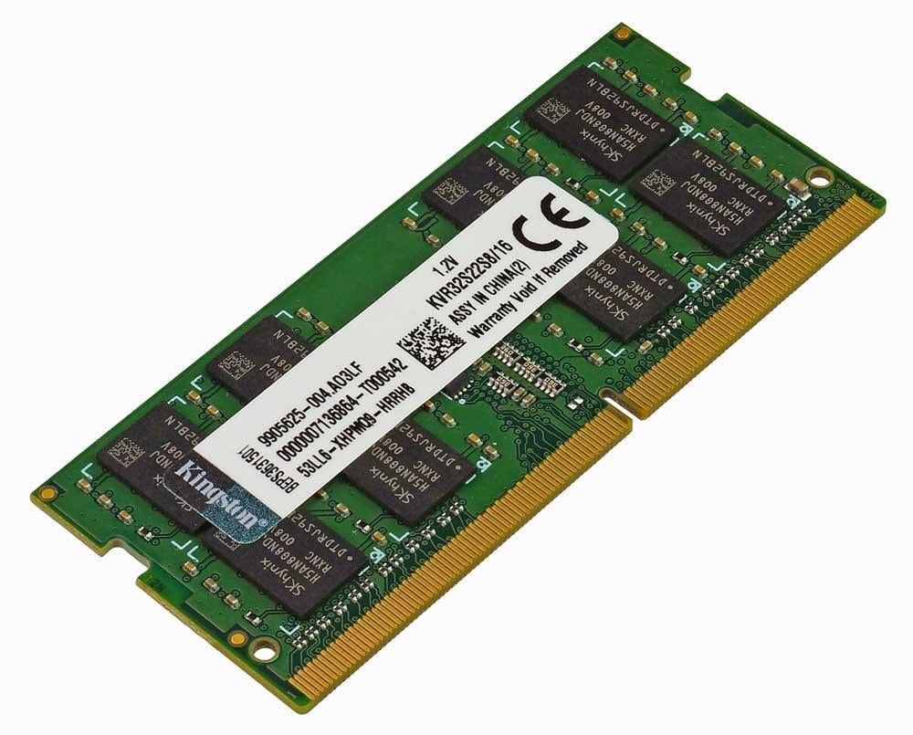 Оперативная память Kingston SODIMM DDR4 16GB 3200MHz, PC4-25600, 1.2V (KVR32S22S8/16) Оперативная память Kingston SODIMM DDR4 16GB 3200MHz, PC4-25600, 1.2V (KVR32S22S8/16)