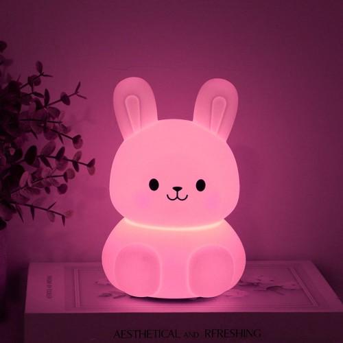 Ночник ARDERO SNL-R02ARD Зайчик RGB Белый (27813939) - фото 6 Ночник ARDERO SNL-R02ARD Зайчик RGB Белый (27813939) - фото 6