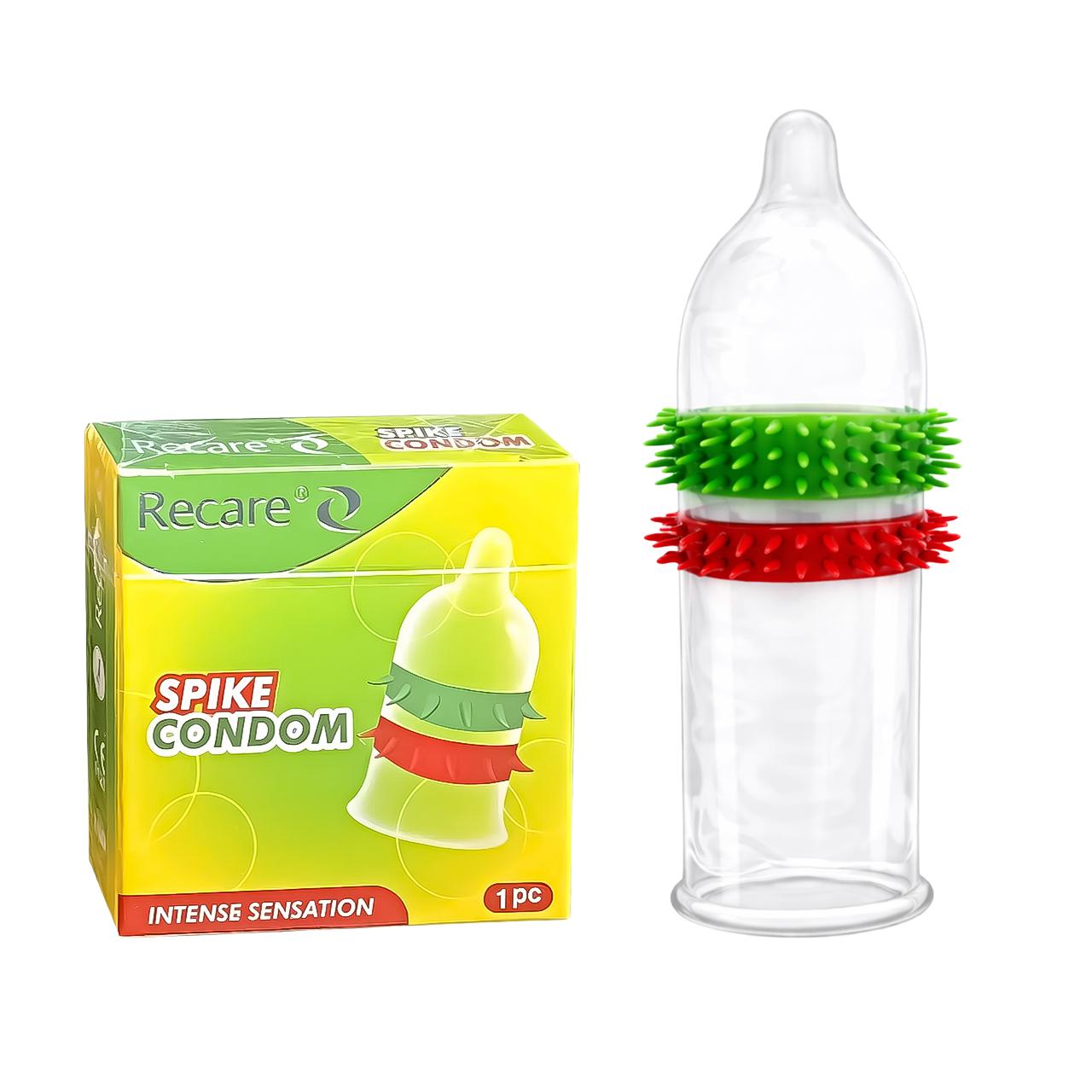 Набор презервативов с усиками Spike Condom Recare 6 шт. (27167008) - фото 6