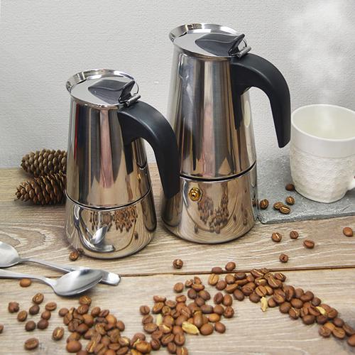 Кофеварка гейзерная Stenson TD00433 на 4 чашки 200 мл (549138) - фото 4 Кофеварка гейзерная Stenson TD00433 на 4 чашки 200 мл (549138) - фото 4