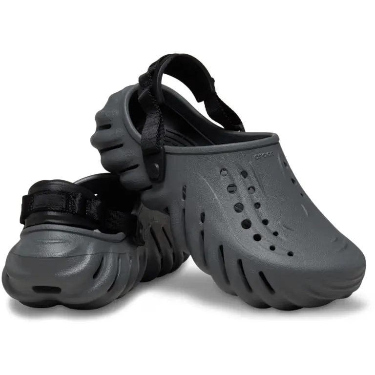 Крокси чоловічі Crocs Echo Clog р. 45-46 Сірий (21572)
