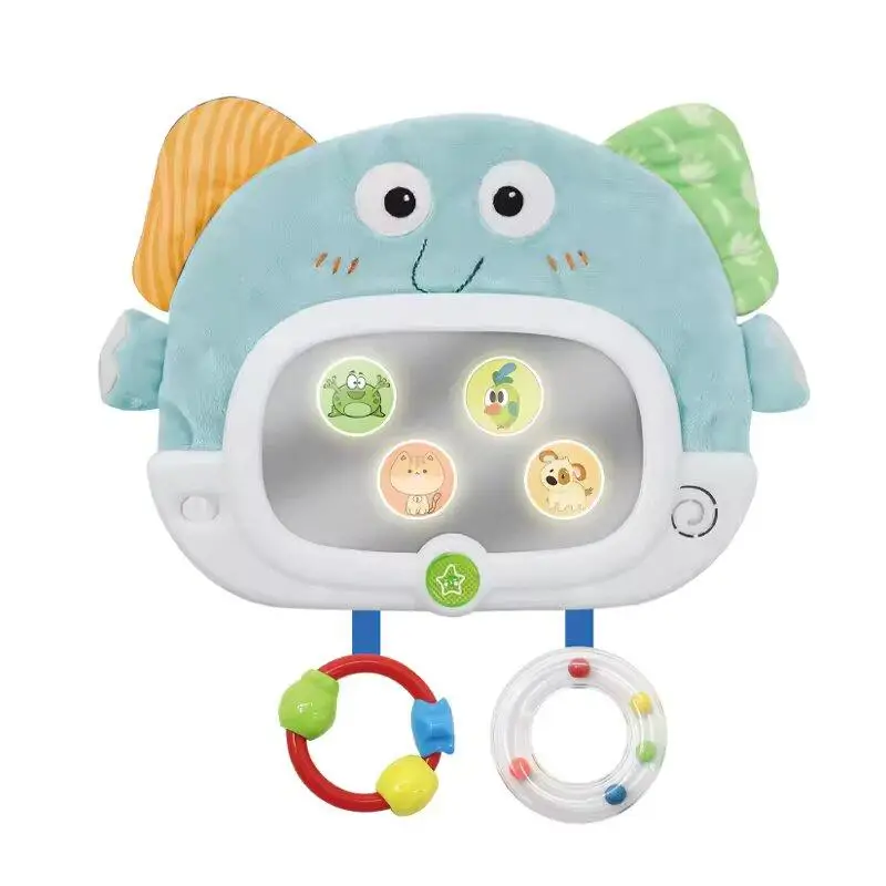 Погремушка игрушечная Baby Sunki мелодии/подсветка/зеркальце Multicolor (152373)