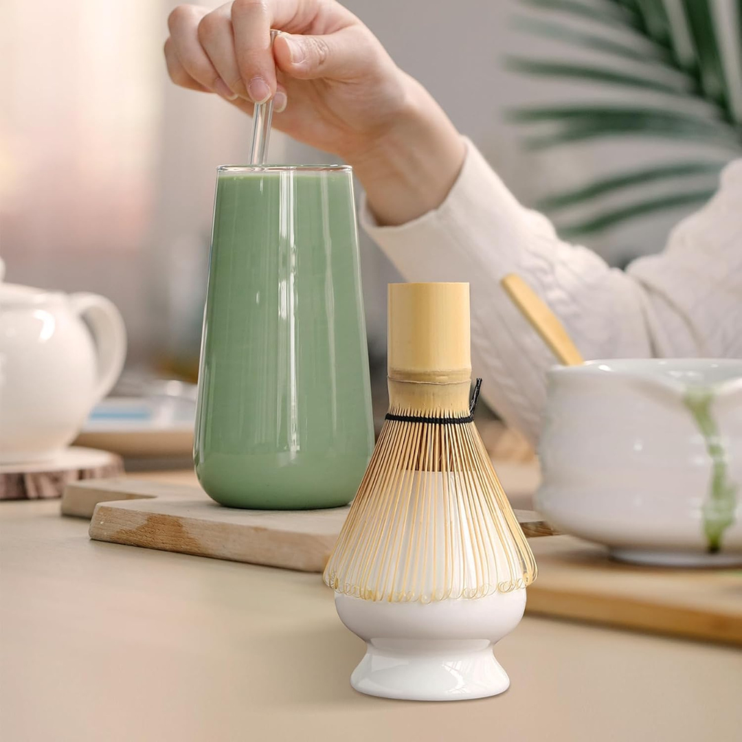 Набір аксесуарів для приготування матчі 5 предметів White (2508598990) - фото 8 Набір аксесуарів для приготування матчі 5 предметів White (2508598990) - фото 8