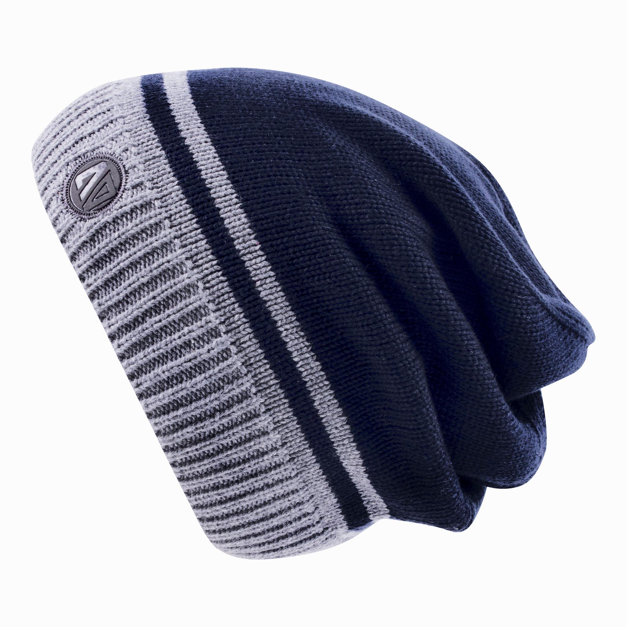 Шапка вязаная для мальчика Nano F18TUT221 демисезонная 54-60 см Темно-синий (F18TUT221-Navy-7/14)