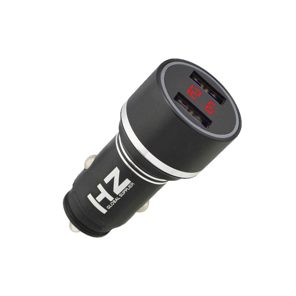 Зарядное устройство для автомобильного Car Charger HZ HC7 3,1A 12/24 Black (1008454) Зарядное устройство для автомобильного Car Charger HZ HC7 3,1A 12/24 Black (1008454)