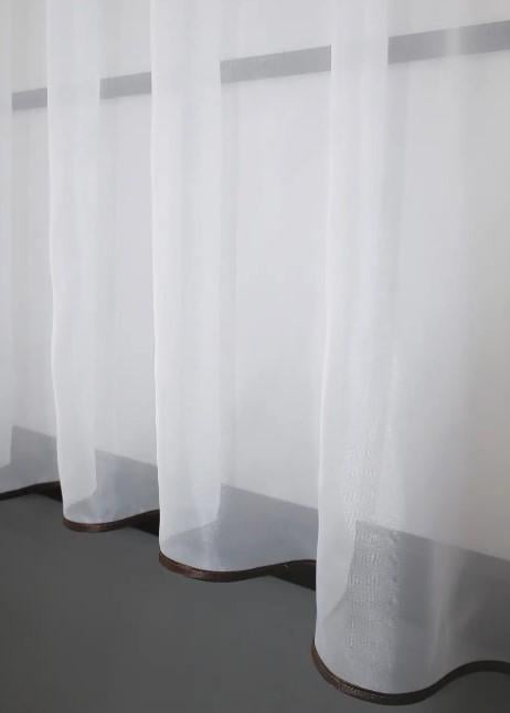 Занавеска с аркой на кухню 280х170 см Коричневый/Белый (025к 52-1041) - фото 3 Занавеска с аркой на кухню 280х170 см Коричневый/Белый (025к 52-1041) - фото 3