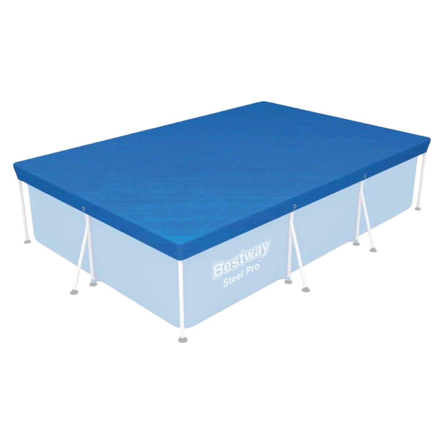 Тент защитный Bestway 58103 для прямоугольного бассейна 221×150 см (35818688)