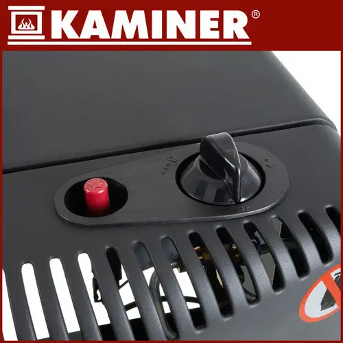 Газовый обогреватель печь Kaminer Slim 4,2 кВт керамический с редуктором и шлангом до 60 кв. м (2982695412) - фото 5