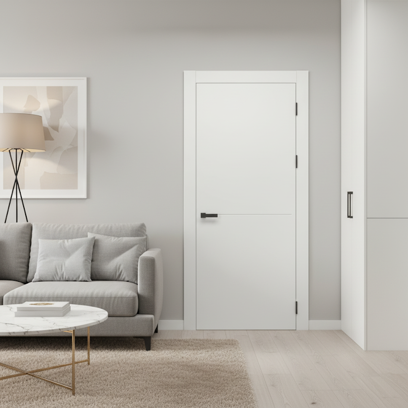 Двері міжкімнатні Wood Solutions фарбовані 2000х600х40 мм Білий
