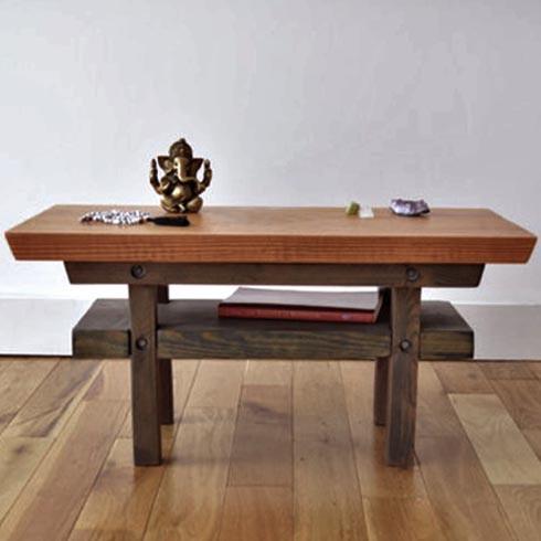 Вівтар для медитації з дерева Тридаос Маслина-Шафран (ЛАТ-01533806)