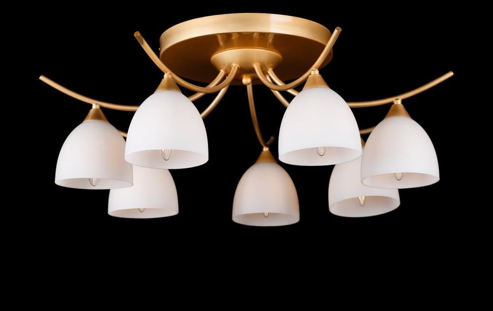 Люстра с плафонами Ray L16013/7 GOLD (IR006555)