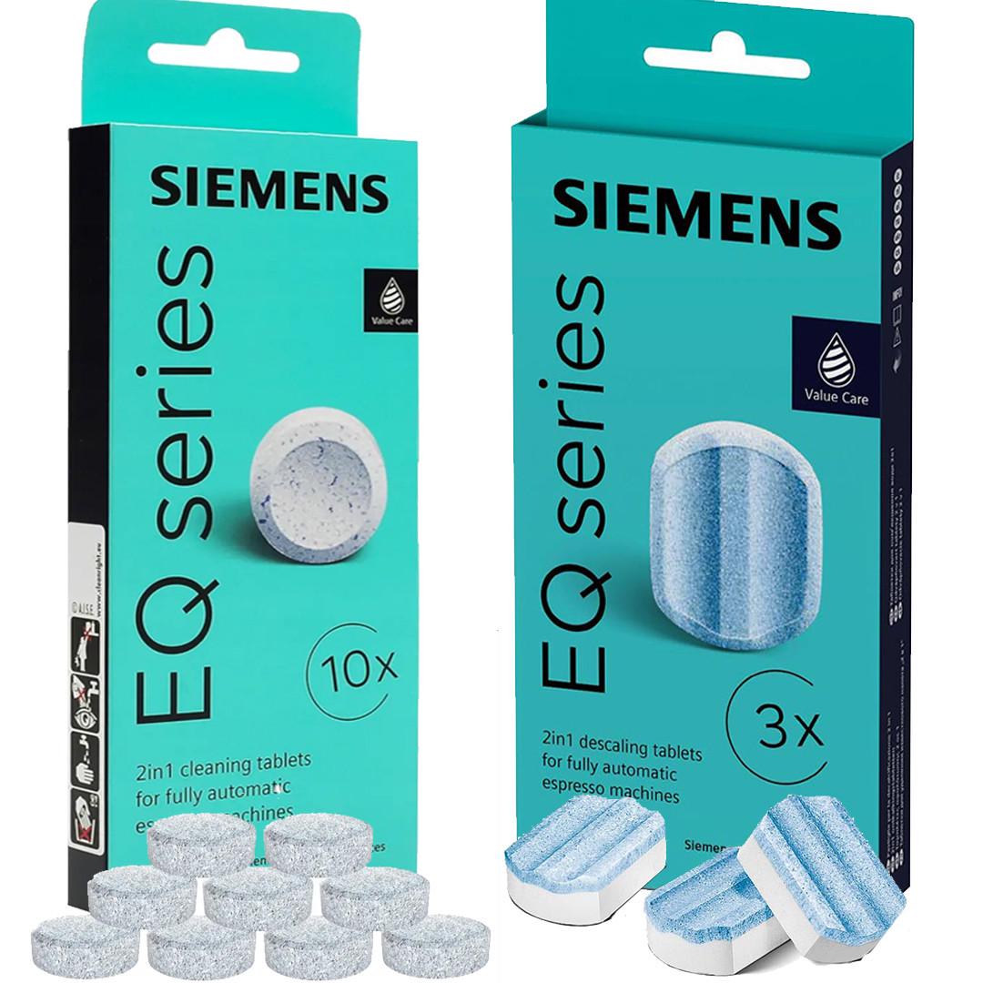 Набор для обслуживания кофемашин Siemens от накипи Siemens TZ80002A/от масел Siemens TZ80001A