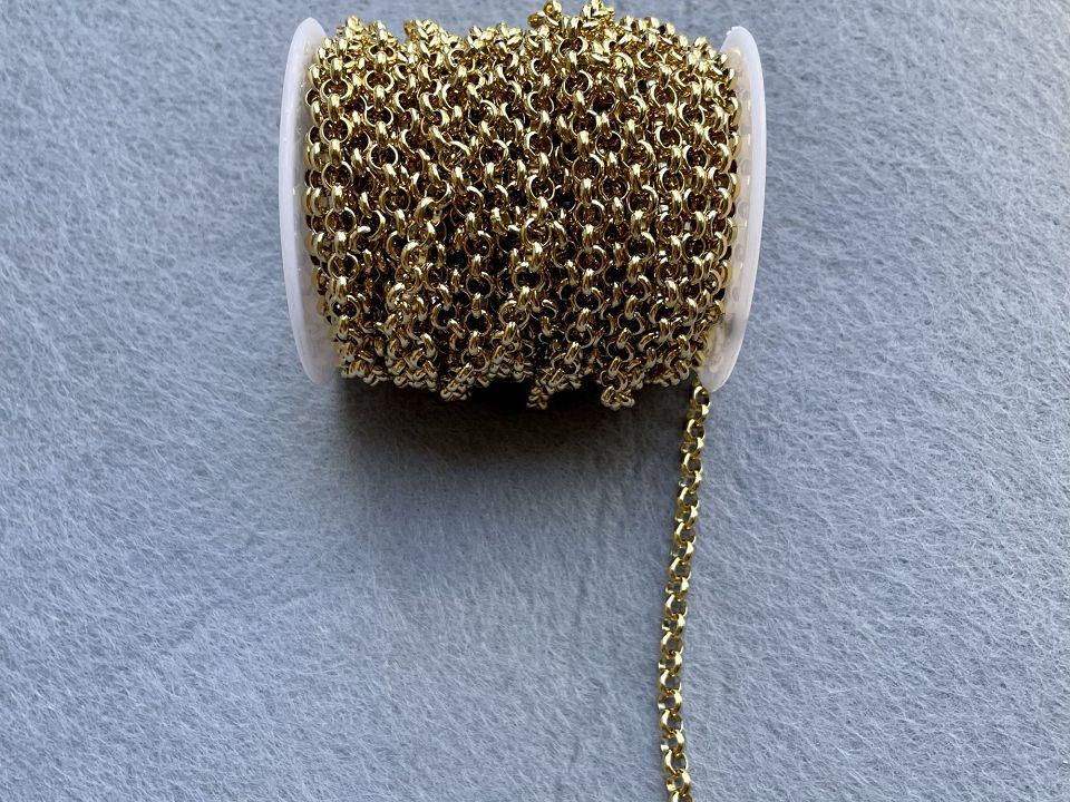 Ланцюг кругла з нержавіючої сталі 5 мм/10 м Ланцюг кругла з нержавіючої сталі 5 мм/10 м