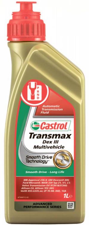 Трансмісійна олива Castrol Transmax Dex III Multivehicle 1 л (154EE9)