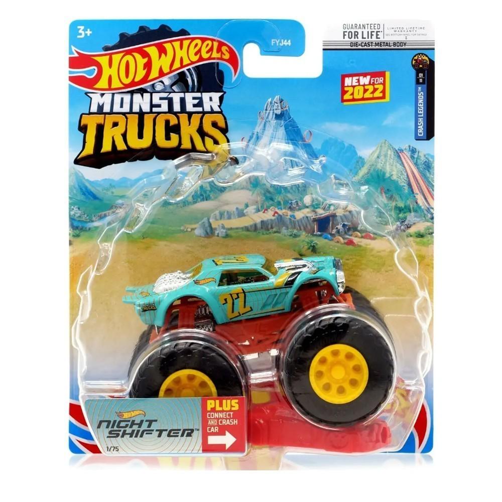 Машинка-внедорожник Hot Wheels Monster Trucks Night Shifter FYJ44-133 (163239) Машинка-внедорожник Hot Wheels Monster Trucks Night Shifter FYJ44-133 (163239)