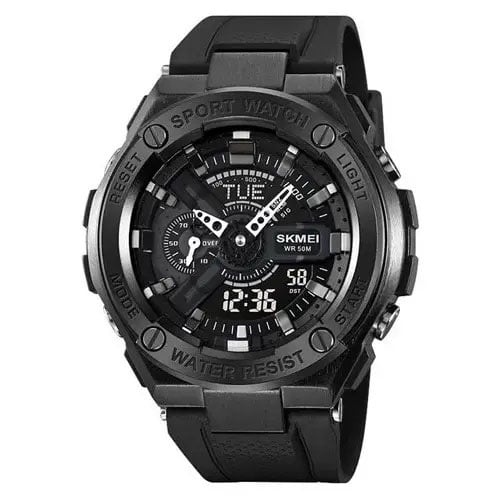 Годинник наручний чоловічий Skmei 2101BK Black (tf4803)