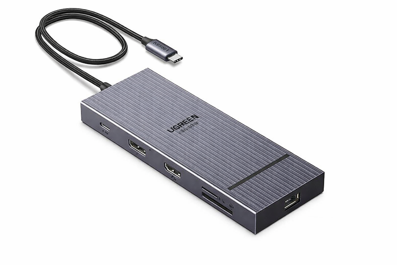 Концентратор UGREEN CM886 11в1 для MacBook/Dell Grey (55766)