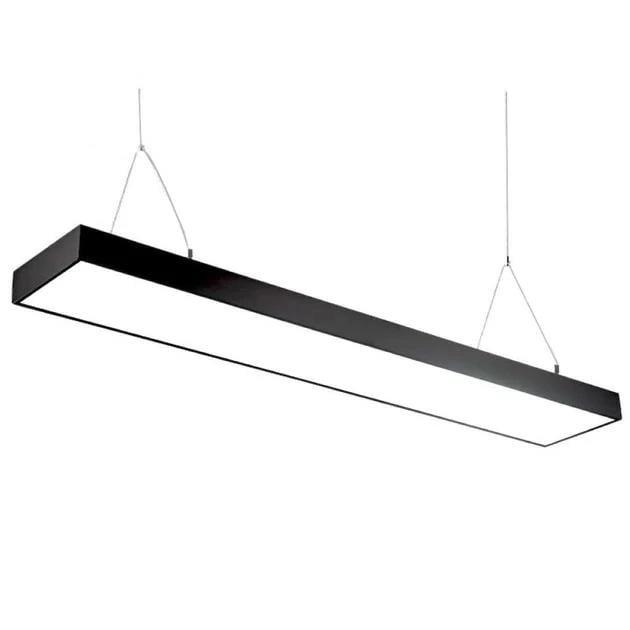 Світильник лінійний з підвісом Biom LED LN-5-36-12070-5-B 36W 5000К 1200mm Чорний (00000123597)