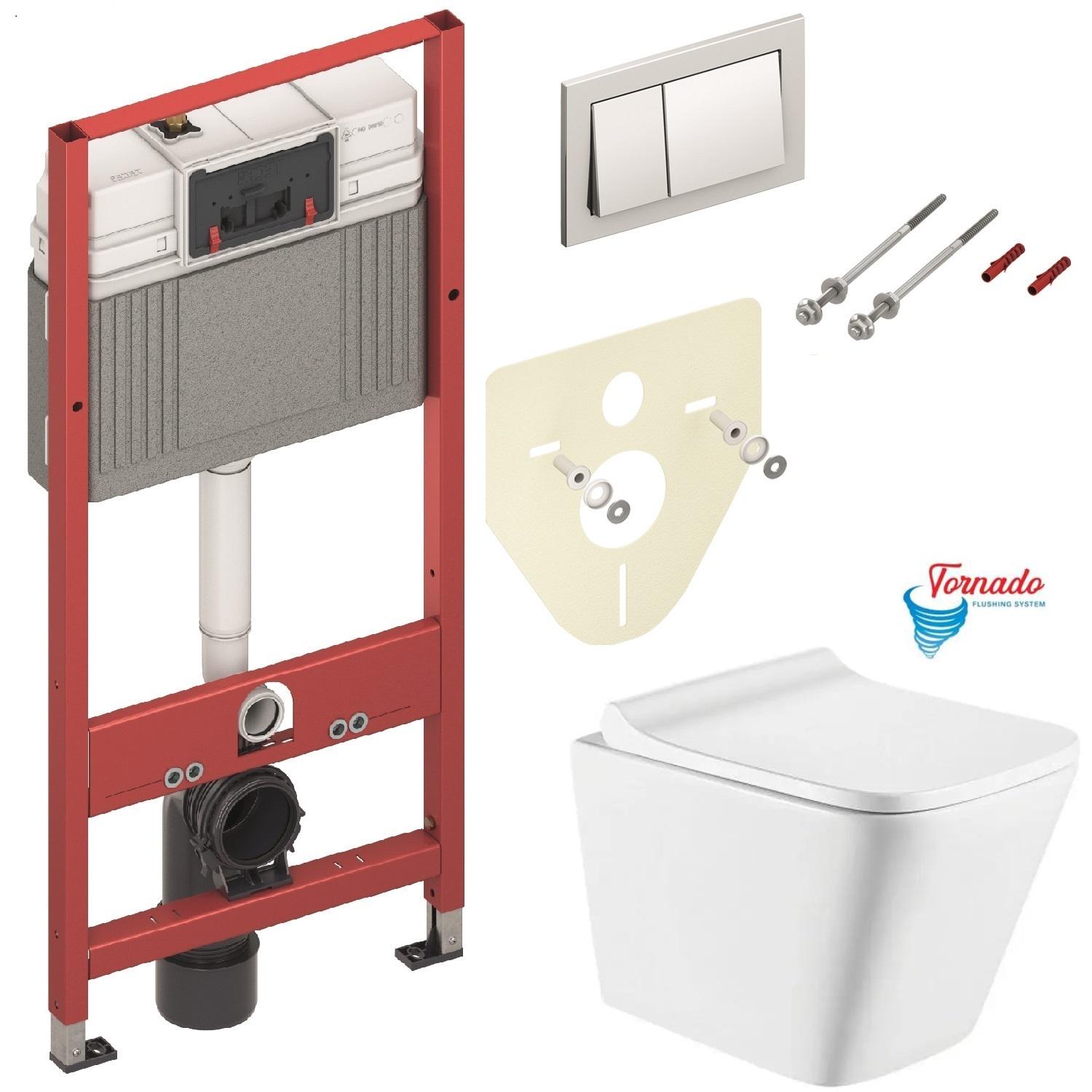 Комплект інсталяції TECEbase з підвісним унітазом Trend Tornado Duroplast/Soft-close (TB9.400.406TT) - фото 7 Комплект інсталяції TECEbase з підвісним унітазом Trend Tornado Duroplast/Soft-close (TB9.400.406TT) - фото 7