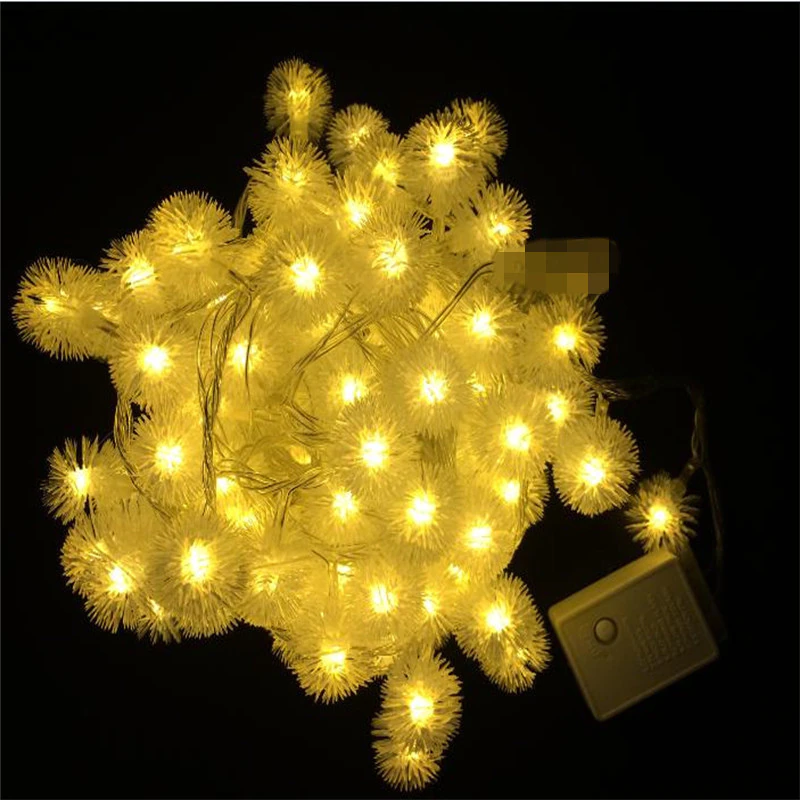 Гирлянда 40 plastic-M-1 Пушистик Color (34517)