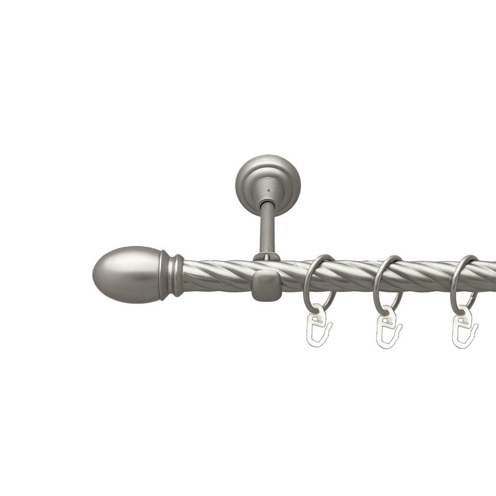 Карниз для штор Orvit Белуно однорядный скрученный 19 мм 300 см Сатин (00-00022985)