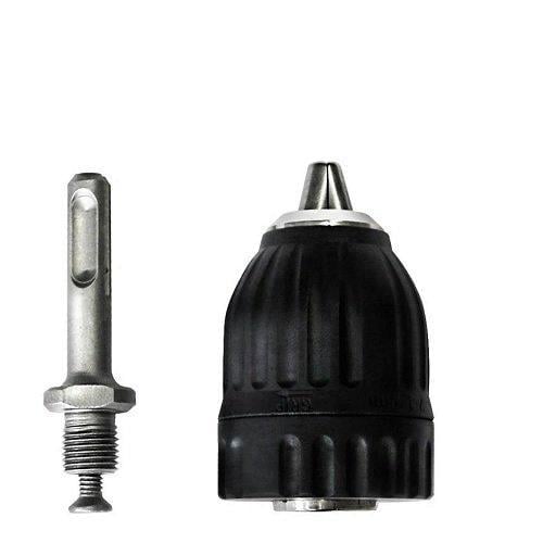 Патрон сверлильный S&R Meister быстрозажимной с переходником sds-plus 1,5-13 мм 1/2-20 UNF (215013002)