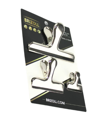 Набір затискачів для сипучих продуктів 4/7/13 см 3 шт. - фото 3 Набір затискачів для сипучих продуктів 4/7/13 см 3 шт. - фото 3